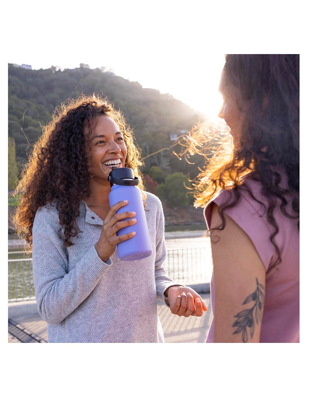 Hydro Flask 40 oz Wide Mouth Bottle (Pacific)