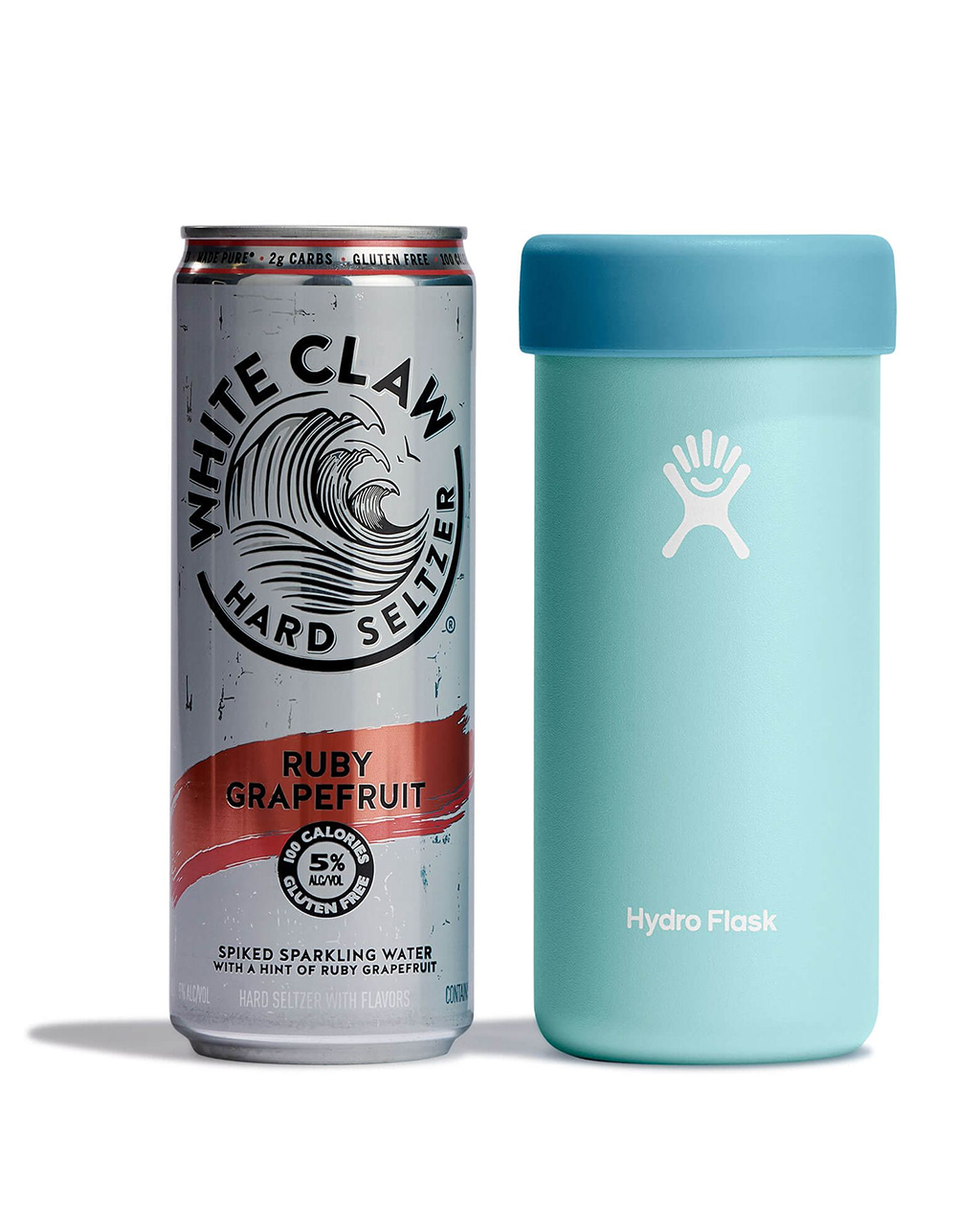Hydro Flask Cooler Cup - Beer Seltzer Can Insulator Holder Slim 12 Oz,  Snapper